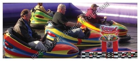 portable bumper cars for rent